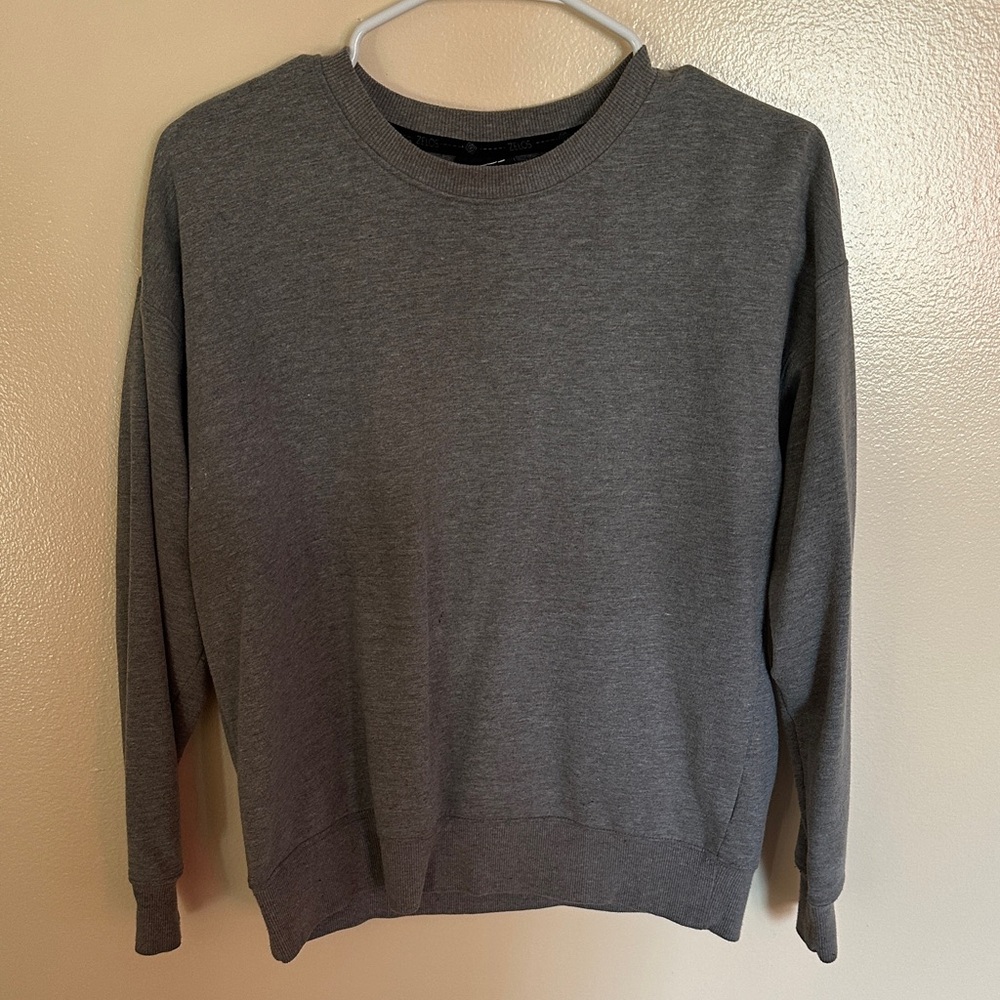 ZELOS Women's Gray Sweatshirt
